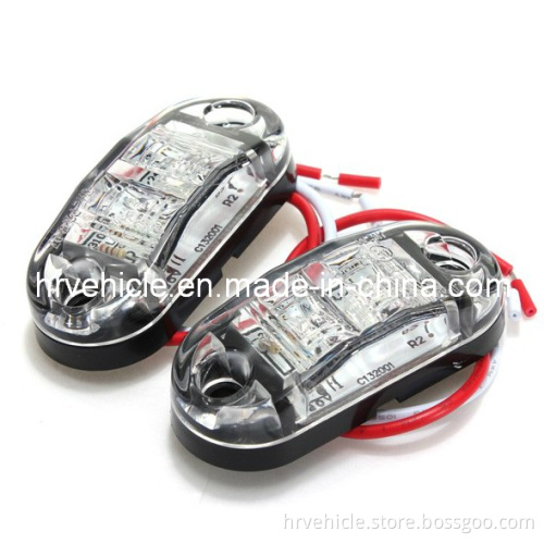 DOT/SAE/Emark LED Side Marker Lights for Truck Trailer